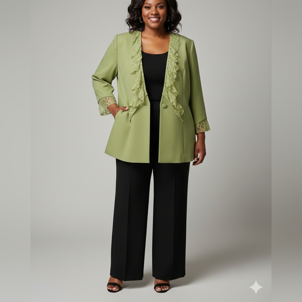 Angelina Green BLazer